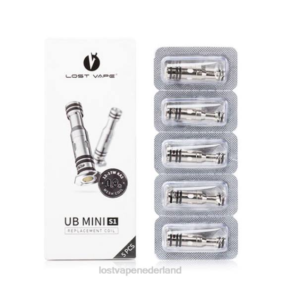 Lost Vape UB mini-vervangingsspoelen (5-pack) 0,8 ohm - Lost Vape near me Nederland TYU4R8