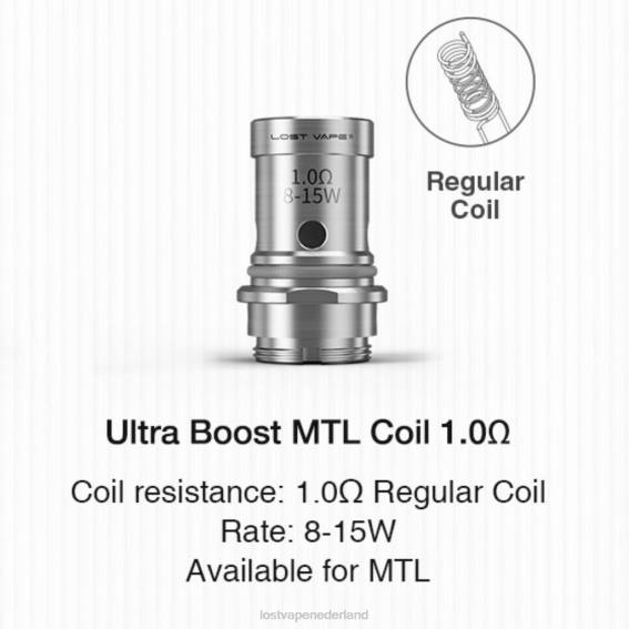 Lost Vape Ultra boostspoelen (5-pack) mtl v2 1.ohm - Lost Vape customer service TYU4R350